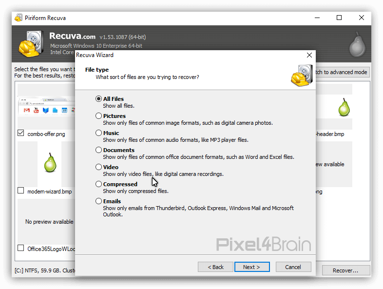 Recuperar archivos borrados despues de formatear windows vista 2