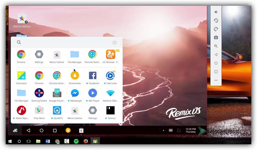  remix OS player emulador android